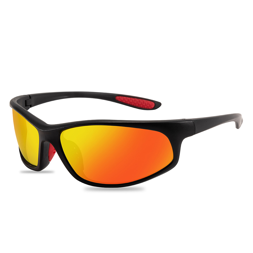 SPAZIERGANG FISCH Angeln Polarisierte Sonnenbrille Luxus Männer Frauen Brille Camping Wandern Fahr Sonnenbrille UV400 Brillen: A06