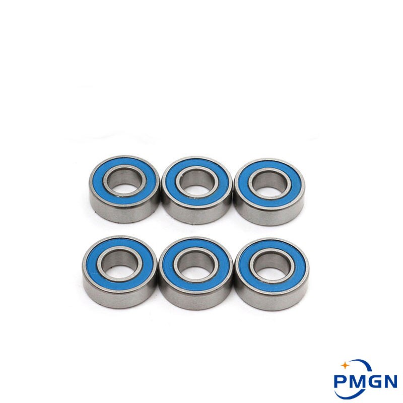 10 PCS ABEC-5 MR148-2RS MR148 2RS MR148 RS MR148RS 8x14x4mm Blue rubber sealed miniatuur diepgroefkogellager