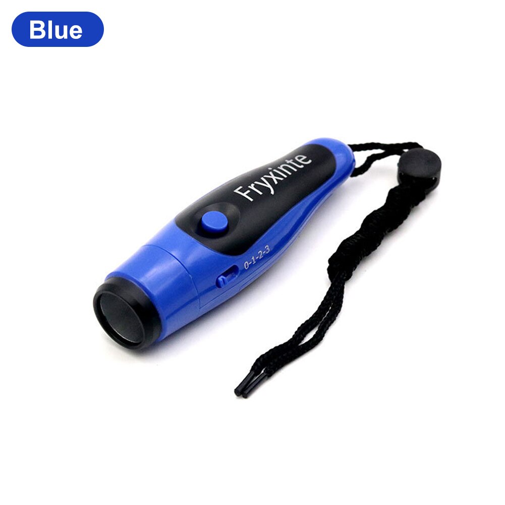 Basketball football game three pitch decibel electronic whistle referee whistle outdoor survival command whistle: Blue