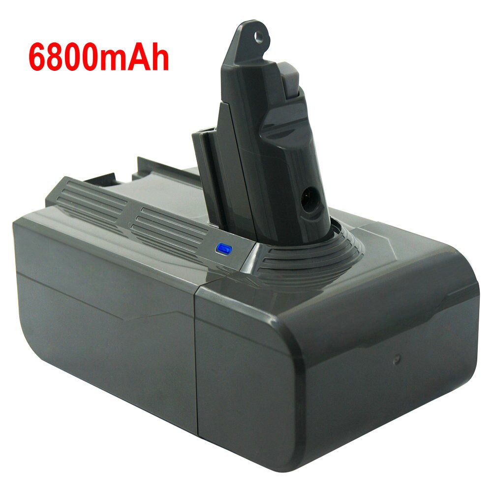 6.0Ah 3.0Ah 21.6V Lithium Battery for Dyson V6 DC62 DC58 DC59 DC74 SV09 SV07 SV03 Vacuum Cleaner Replacement Parts Sony Cells: 6800mAh