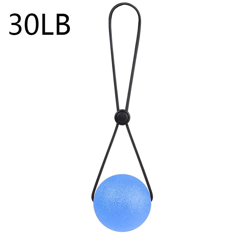 Pelota antiestrés portátil para agarre de mano, bolas para aliviar el estrés, fortalece el ejercicio de mano y alivia la tensión, ideal para niños y adultos: 30LB Blue