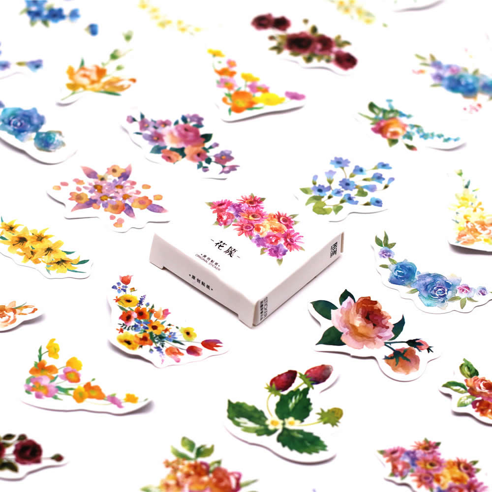 40 stuks/pak eekhoorn totem reizigers notitieboekje pakket gepost het kawaii planner scrapbooking notitieboekje kantoorbenodigdheden: N