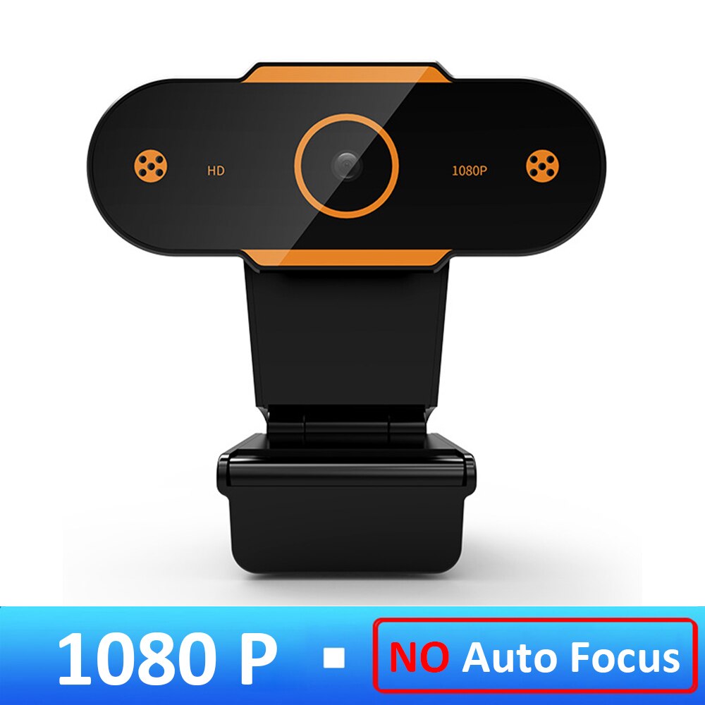 HD 1080P Webcam Computer PC Web Camera with Microphone for desktop for Live Broadcast Video USB webcam Cam Video Recording Work: 1080P