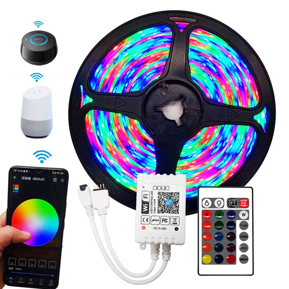 DC5V 12V 24V RGB Led Wifi Controller WiFi LED controller For 5050 2835 led strip Magic Home