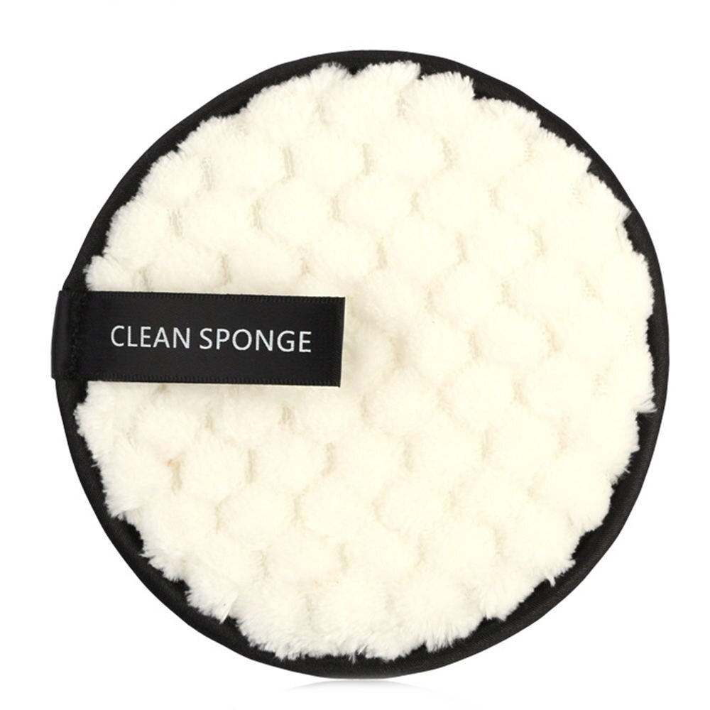 1 pc Makeup Removal Soft Microfiber Lazy Sponge Pads Reusable Makeup Cleansing Cloth Puff for Removing Face Makup