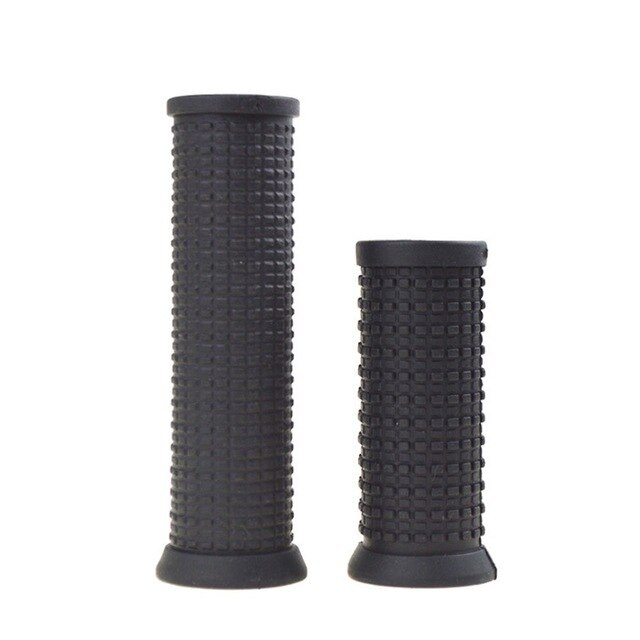 1Pair Bicycle Handlebar Grips TPR Rubber for Twisting Shifter Mountain Bike 22.2mm Bar Anti Slip Long & Short Bicycle Grips: 02