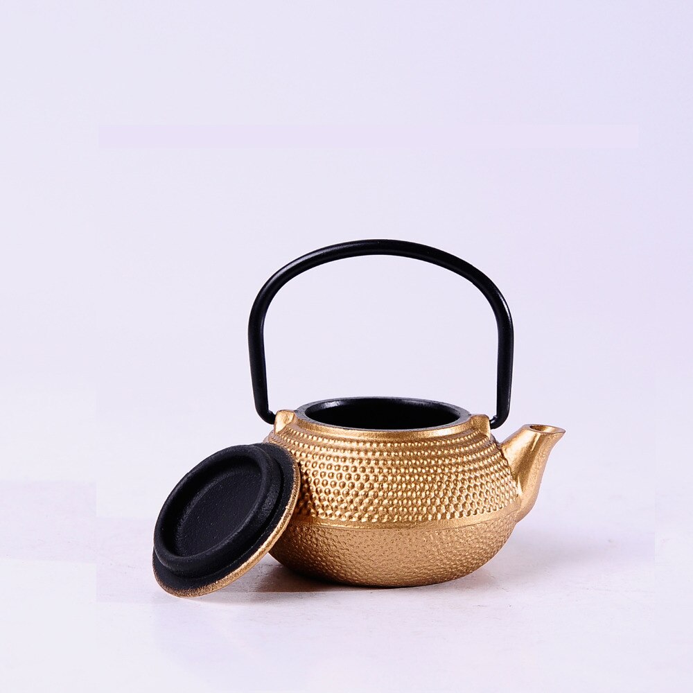 Thee huisdier Decoratie mini-kleine theepot gietijzeren potten kleine gouden Kung Fu thee versierd meer modellen 50 ml