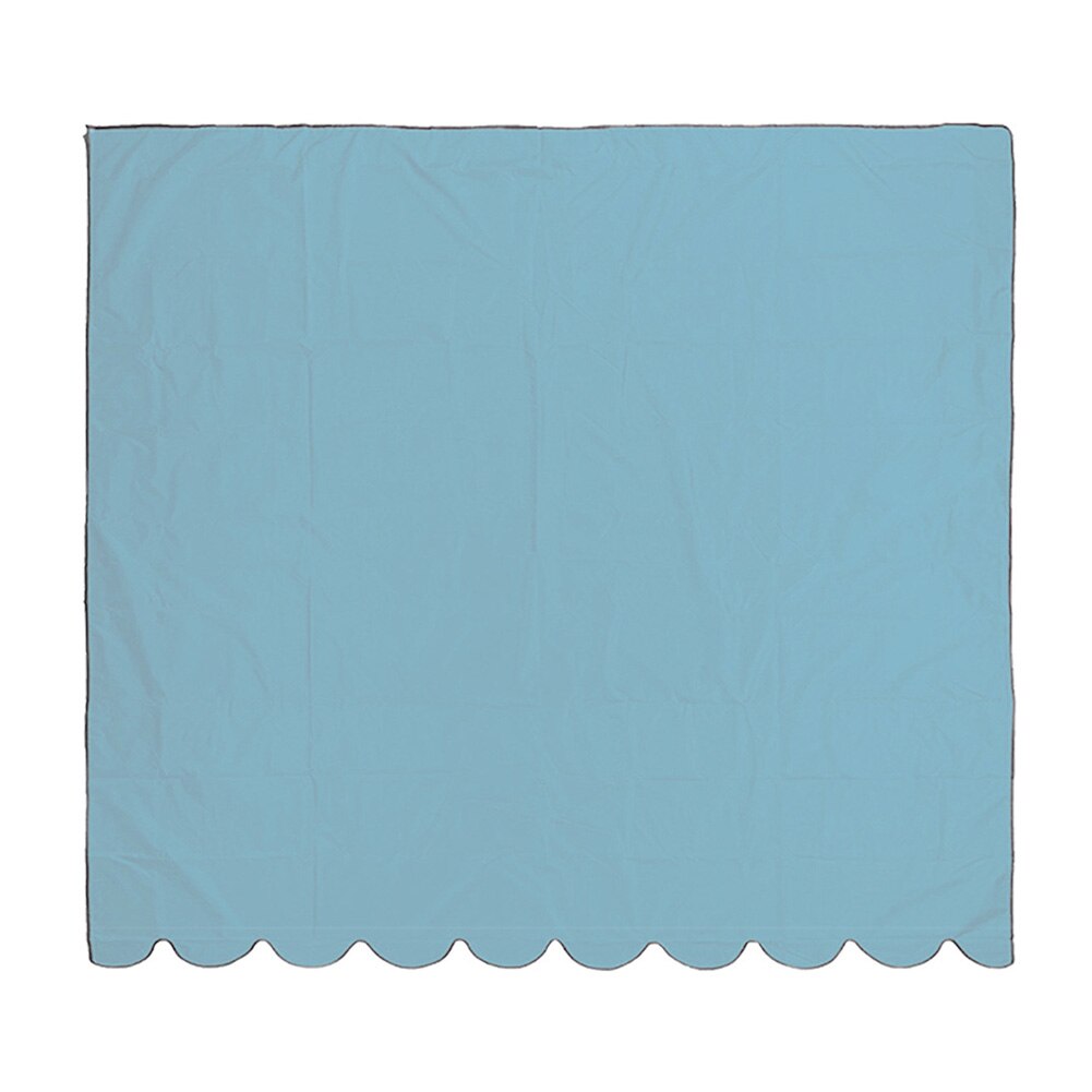 Toldo para jardín con protección UV para Patio, Patio exterior grande para piscina y acampada, tela Oxford impermeable, toldo Rectangular a prueba de polvo: Blue 2mx1.5m