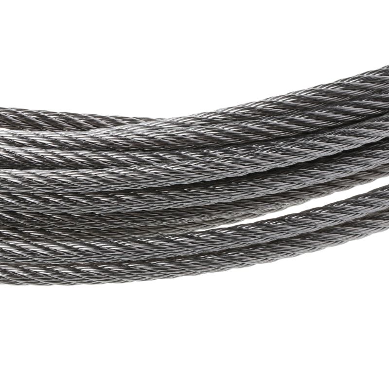 Cable de acero inoxidable suave de 10m 304, Cable de elevación de pesca 7*7, tendedero de 0,5mm/0,8mm/1mm/1,2mm/1,5mm/2mm/2,5mm/3mm