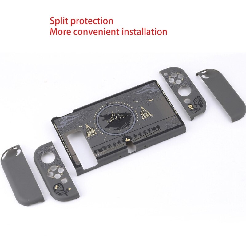 Coque de protection fendue pour Console nintendo Switch 54db, boîtier de protection du mystère égyptien