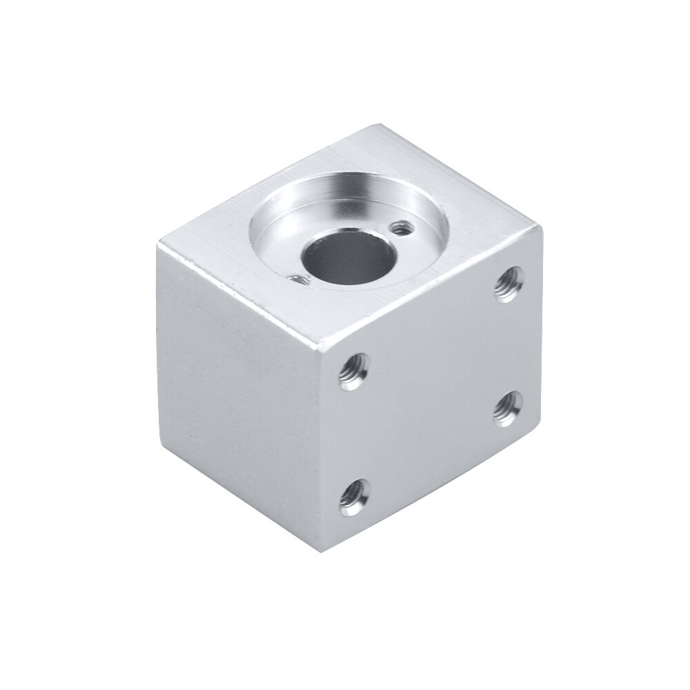 1pc Nut Housing Bracket For 8mm T8 Trapezoidal Lead Screw Nut converter Nut Seat Aluminum Block 3D Printing Parts