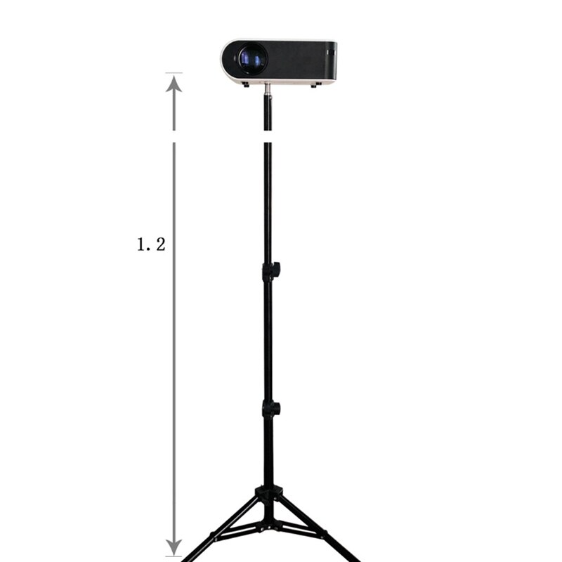 Suporte de projetor, suporte multifuncional, adequado para fotografia ao vivo com telefones celulares