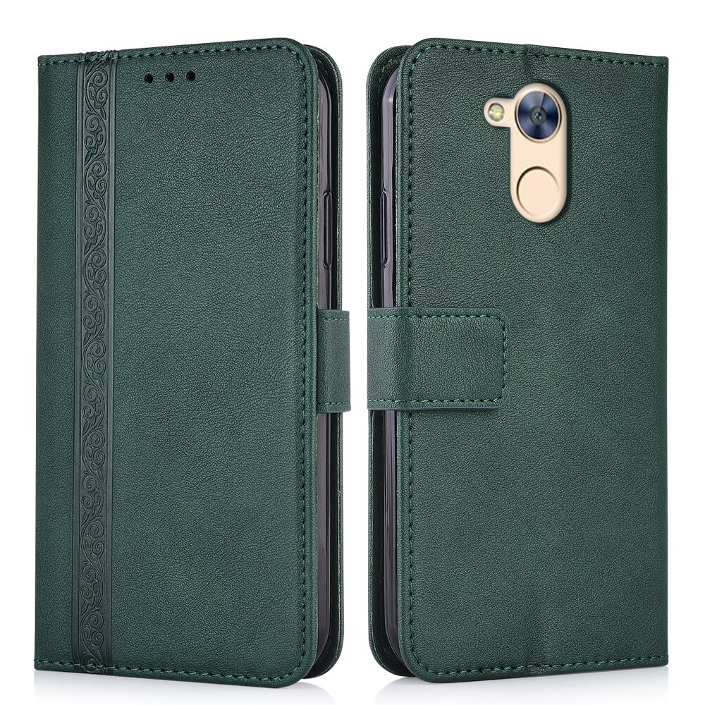 Funda de cuero con tapa para Huawei Honor 6C Pro JMM-L22, funda de libro con tapa de 5,22 pulgadas para Huawei Honor 6 C 6C Pro