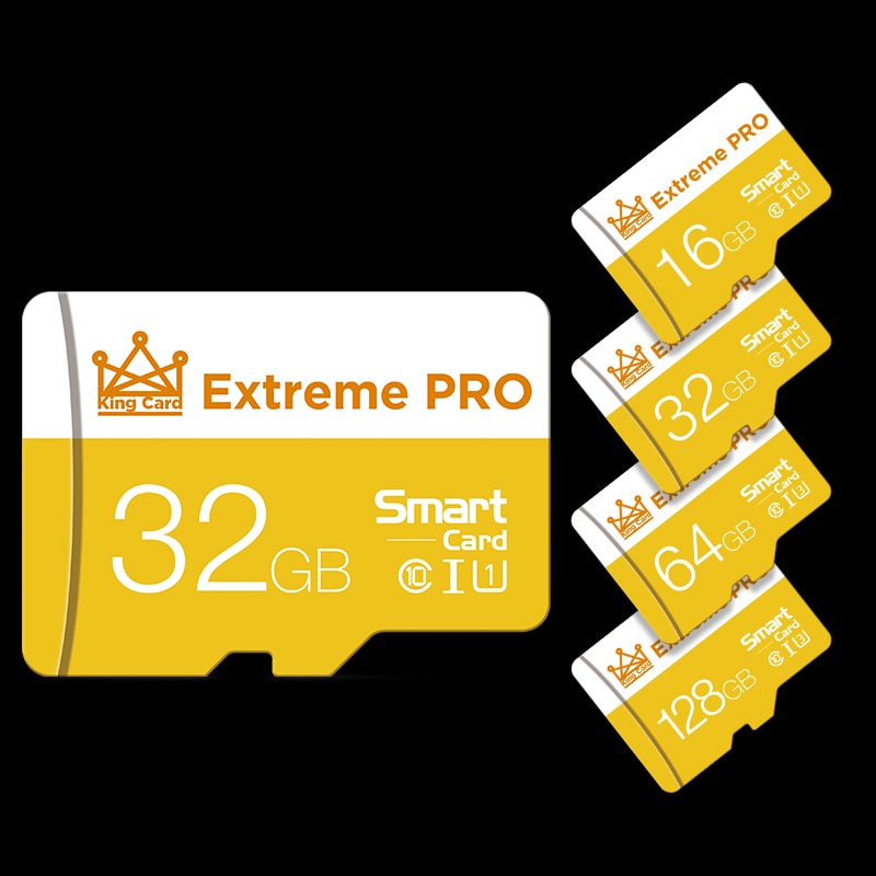 Nyeste micro sd-kort hukommelseskort 16 32gb højhastigheds microsdhc-kort hukommelse flash-kort 64gb 128gb sdxc mini tf-kort