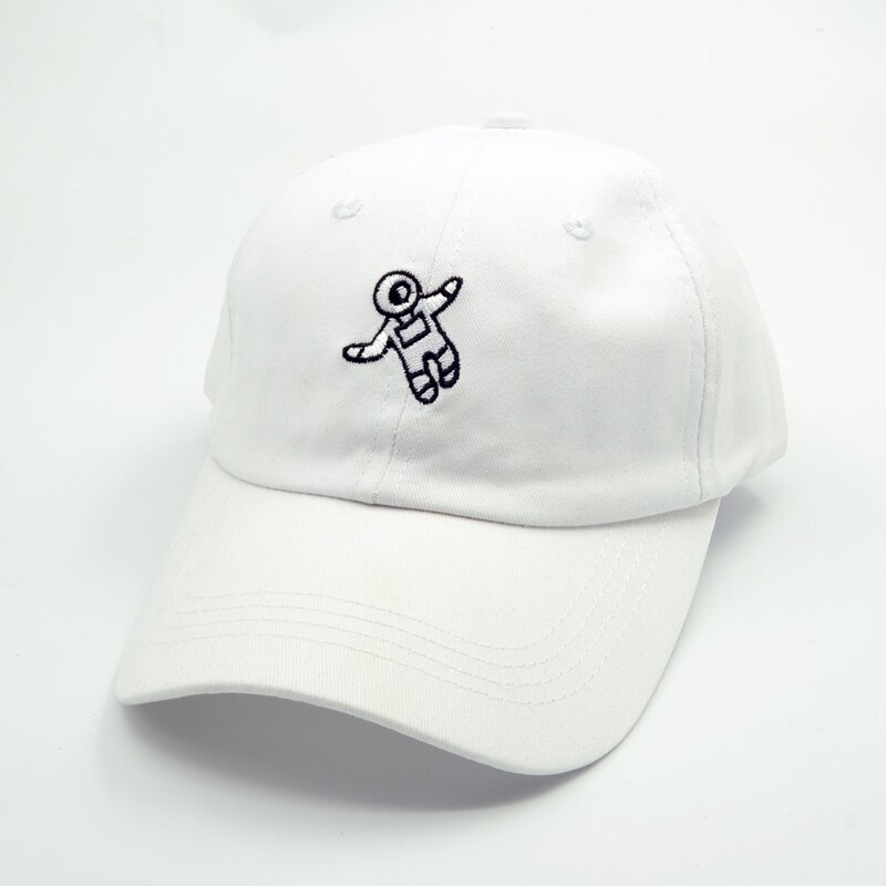 Spaceman Baseball Cap unisex embroidery Astronauts hat Dad caps Adjustable Cotton Snapback Hats 4 colors available