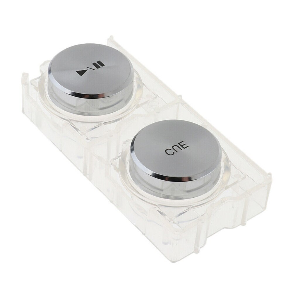 1 par de reposição durável fácil instalar substituição faixa banco mini interruptor portátil botão cue botão play pause para CDJ-2000NEXUS