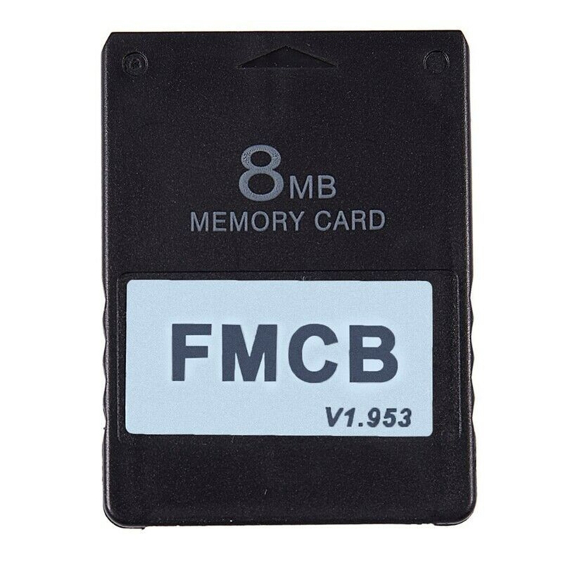 FMCB v1.953 scheda di memoria per PS2 Free McBoot Card 8MB 16MB 32MB 64MB OPL MC Boot Program Card sostituzione: Black