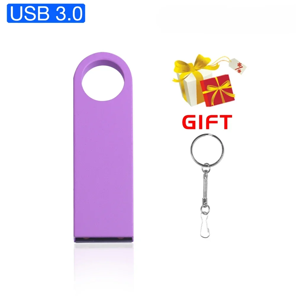 USB 3.0 PenDrive 8GB 16GB 32GB Cle USB Flash Drives 64G Pendrive Hoge Snelheid Draagbare SSD Memoria Usb Stick 8GB: Paars / 20gb