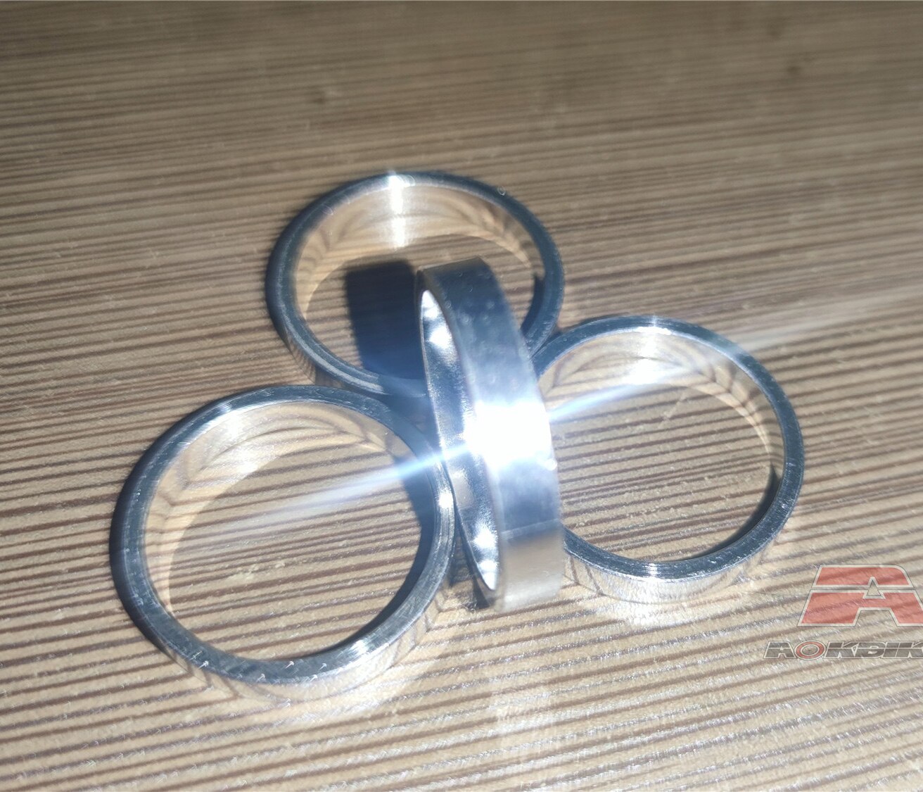 Headset Spacer 25.4mm Threadless 1" Fork Stem Head Tube 5mm Washer O Ring Headset Spacers Bike Accessories Bike Fixtures Parts