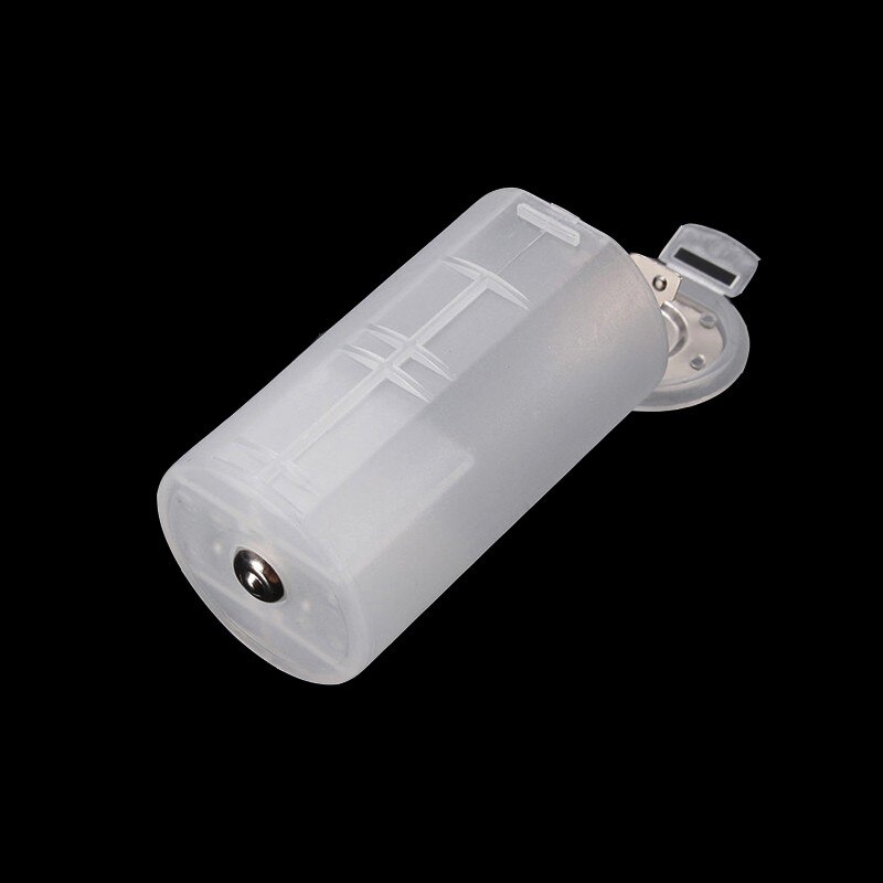 1/2/5 pces 2 aa para d tamanho bateria titular caso conversão caixa de bateria adaptador conversor 2 * aa para d switcher para baterias 2aa a d
