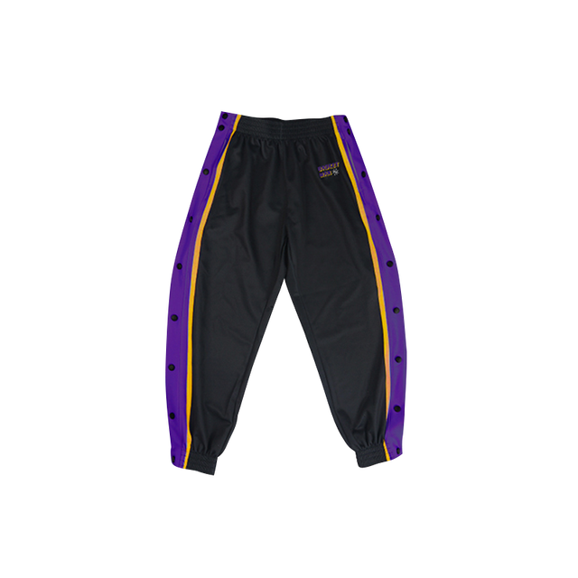Basketball Pants For Kids Boys Trousers Side Split Snap Button Joggers Workout Keep Warm Windproof Training Tear Away Trackpant: Size 140 / Zij
