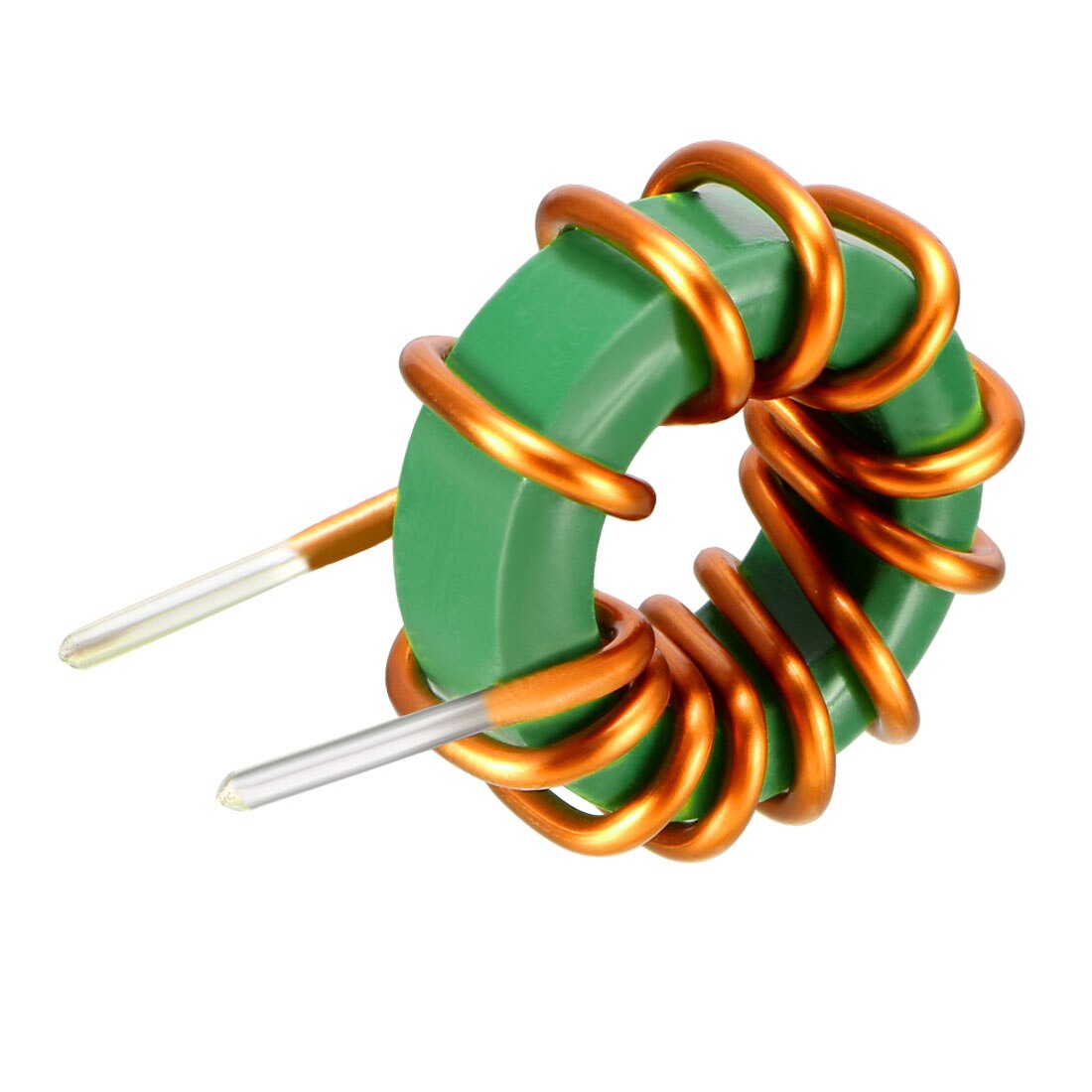 uxcell 10Pcs Vertical Toroid Magnetic Inductor Monolayer Wire Wind Wound 1mH 10A Inductance Coil