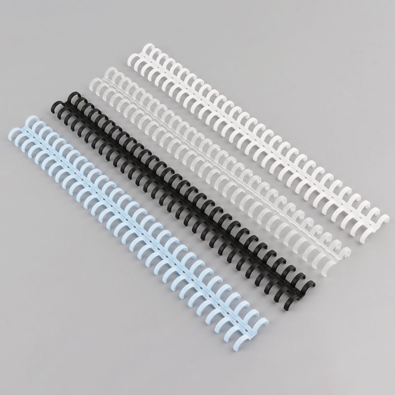 1Pcs 30 Hole Losbladige Plastic Binding Ring Lente Spiraal Ringen Voor 30 Gaten A4 A5 A6 Papier notebook Briefpapier Kantoorbenodigdheden