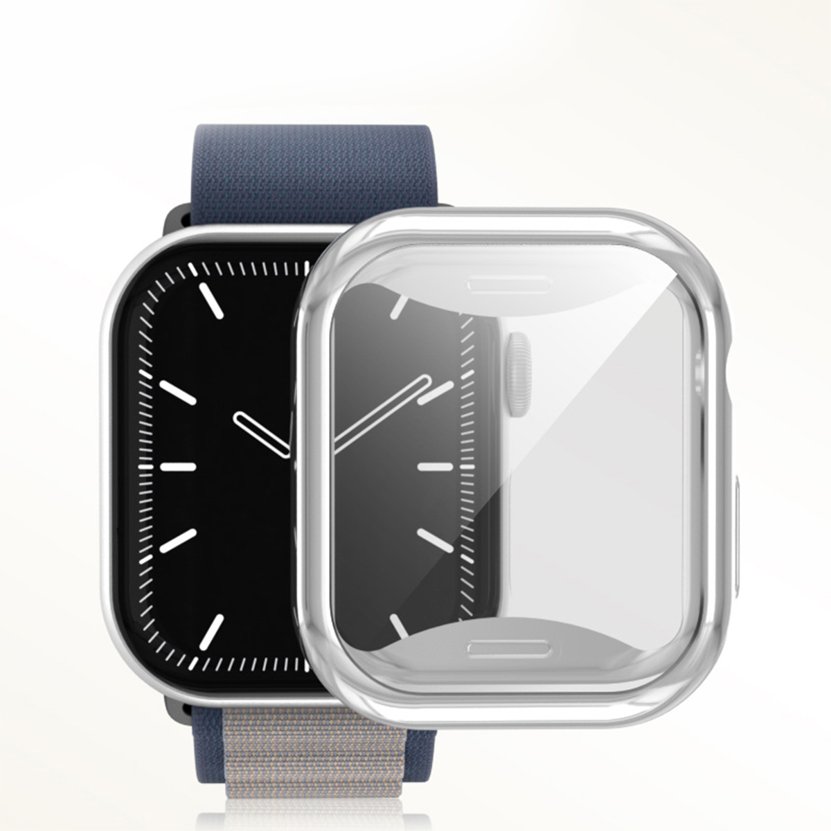 TPU Screen Protector Case for Apple Watch Series 10 42mm 46mm Full Bumper Cover for Iwatch S10 46mm 42mm Accessories