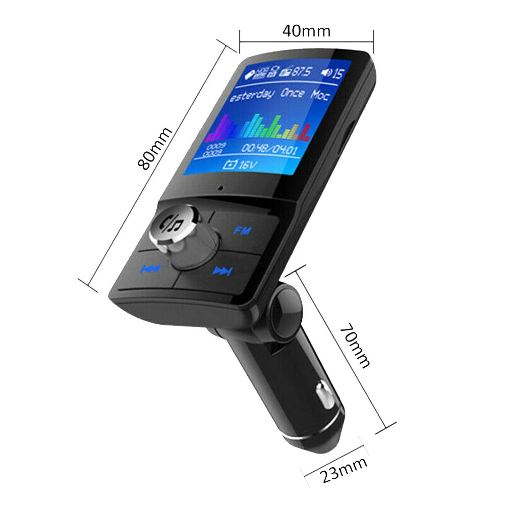 Kit Fm-zender Bluetooth Fm-zender Speler Handen Radio Adapter