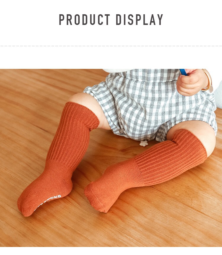 Baby Mädchen Knie hoch Socken Junge Sommer Herbst Baumwolle Socken fest Süssigkeit Farbe nfant Knie hoch Socken Pro Kinder geboren