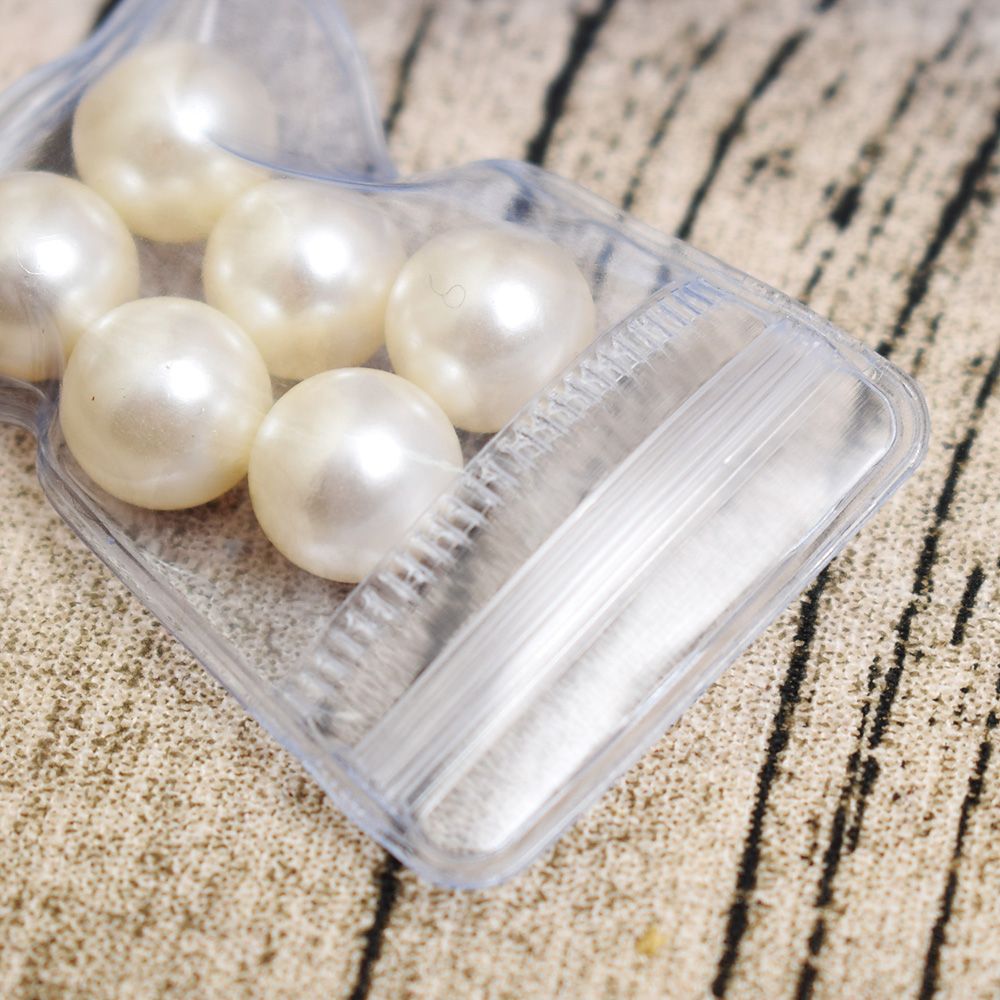 50Pcs/ Lot PVC Self Seal Zipper Plastic Packing Poly Pouch Ziplock Anti-oxidation Jewelry Jade Pack Bag Pouch Resealable