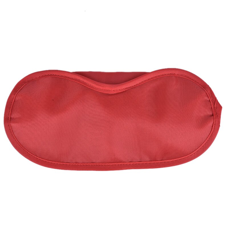 9 kolory podróży spania spania maska oczu cień pokrywa komfort opaska na oczy tarcza cień do powiek Patch: red