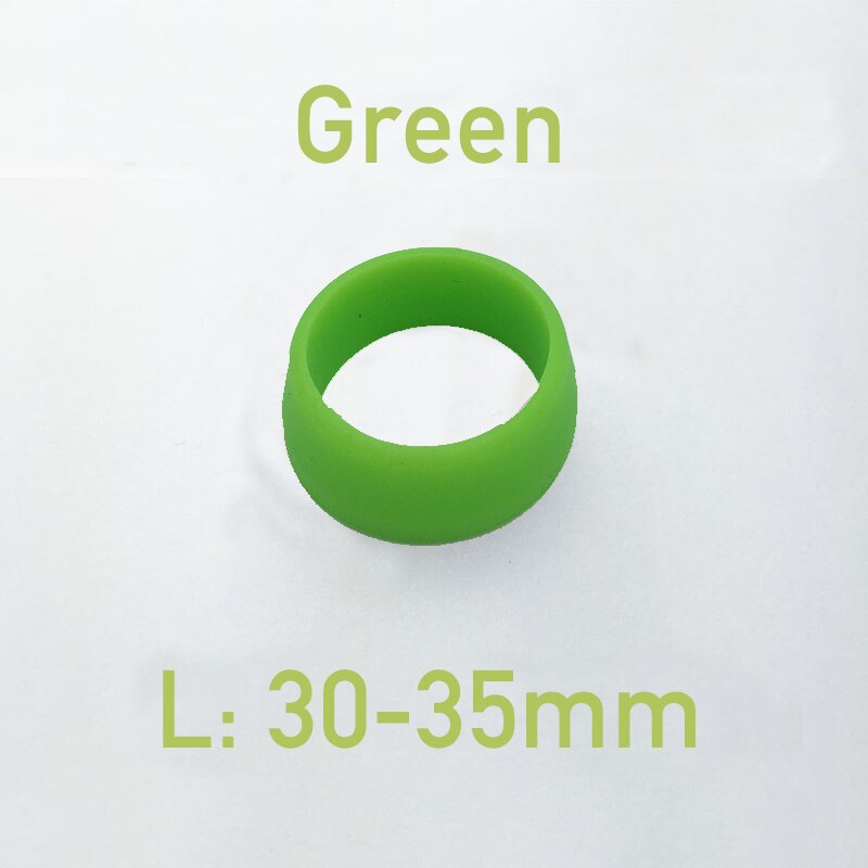 RISK Waterproof Silicone Ring Gasket for Bicycle Seatpost Protection MTB Mountain Road Bike Seat Post Dustproof Cover Washer: Green L