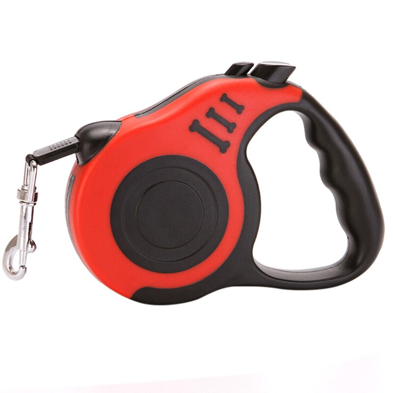 Intrekbare Hondenriem Automatische Flexibele Hond Puppy Kat Trekkabel Riem Hondenriem Voor Kleine Middelgrote Honden Huisdier Producten: Red / 3M