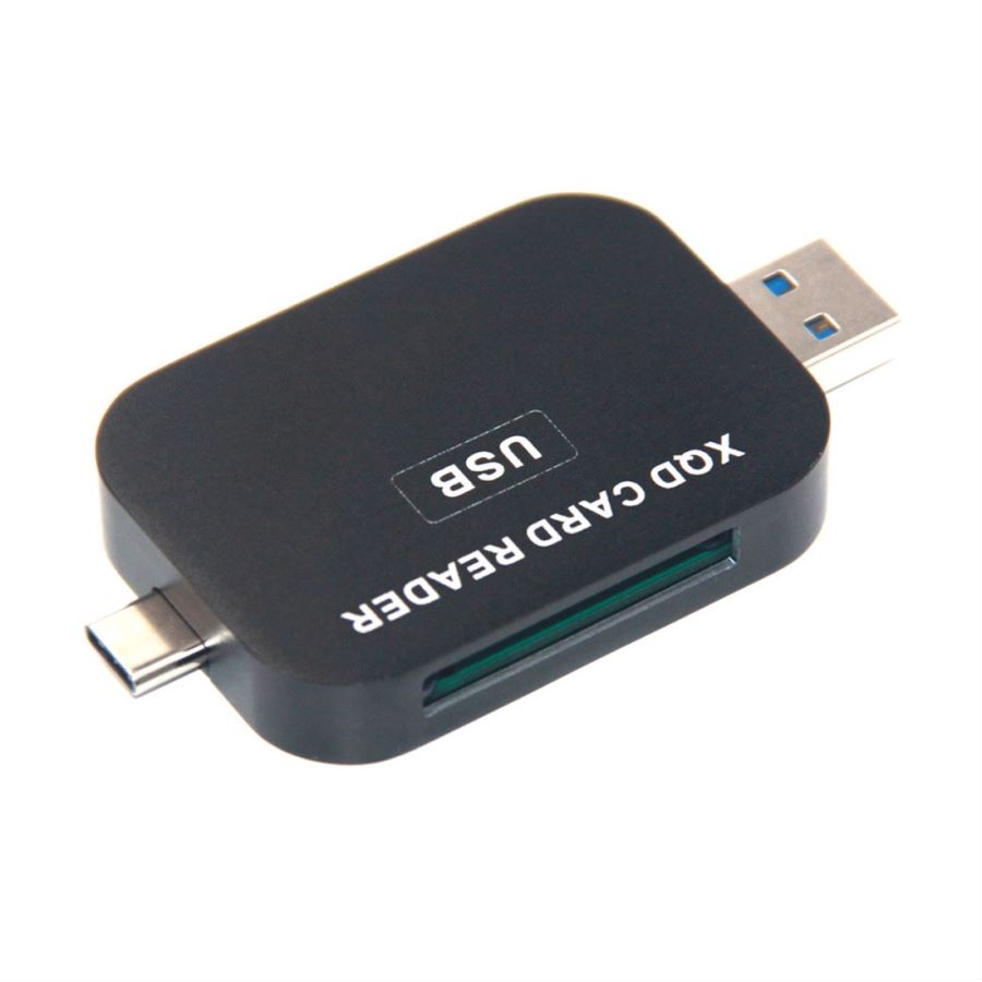 XQD-lector de tarjetas usb 2,0 tipo C y usb 3,0, 2 en 1, 10gbps, Compatible con tarjetas de memoria de la serie M/G para cámara SONY y NIKON: 2in1