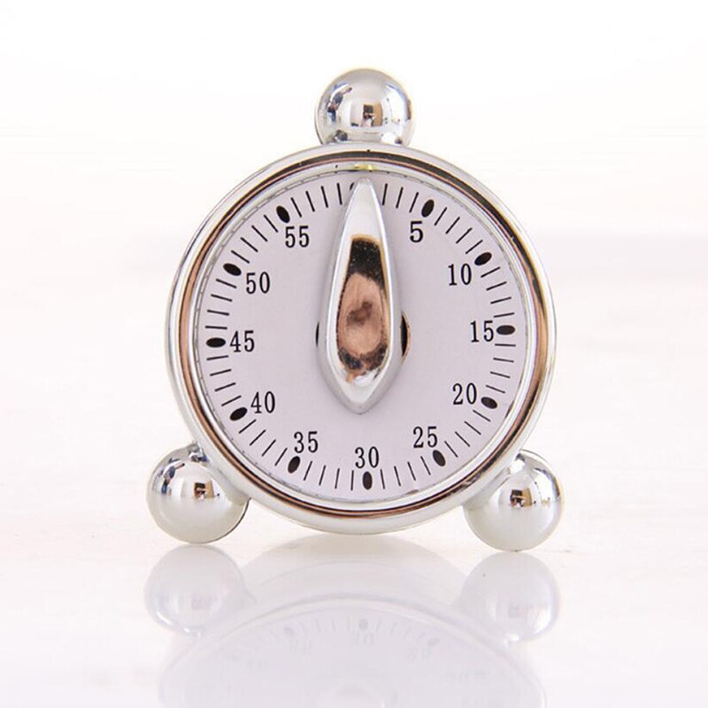 Kitchen Timer Mechanical Timer Small Alarm Clock Wind Up Student Time Manager Cooking Countdown Timer