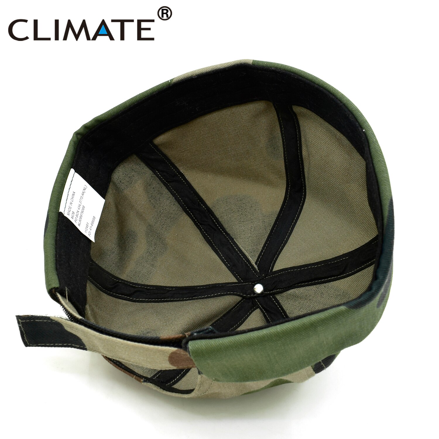 El Hip Hop balde de camuflaje de camarero Cap chino propietario del cubo sombreros estilo de la calle No pico plegable mayor gorra sombreros