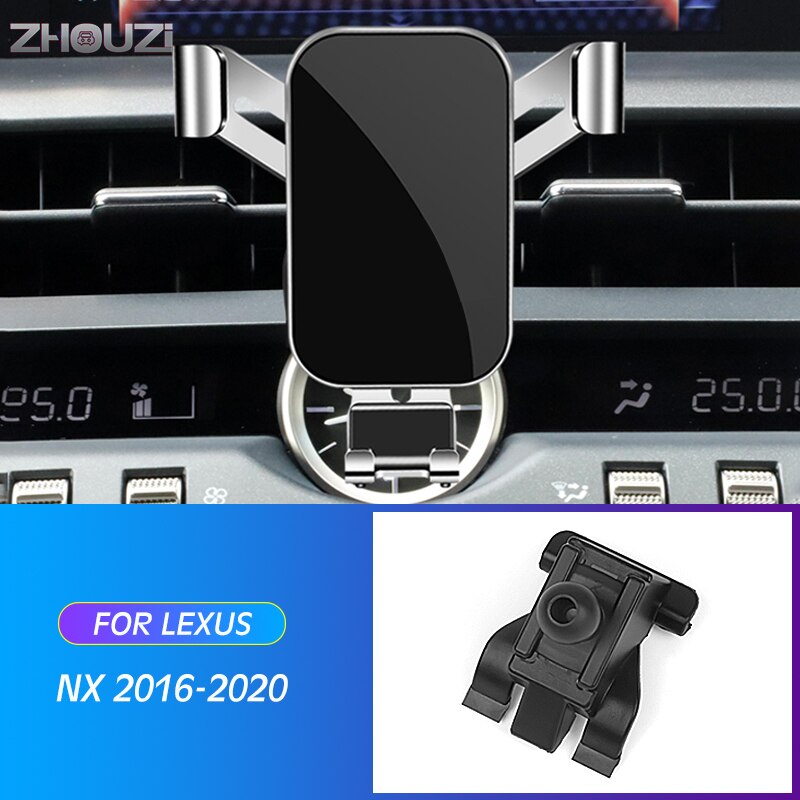 Car Mobile Phone Holder Mounts Stand GPS Gravity Navigation Bracket For Lexus ES LS NX RX UX 200 250 260 300 500 Car Accessories: For NX 16-20