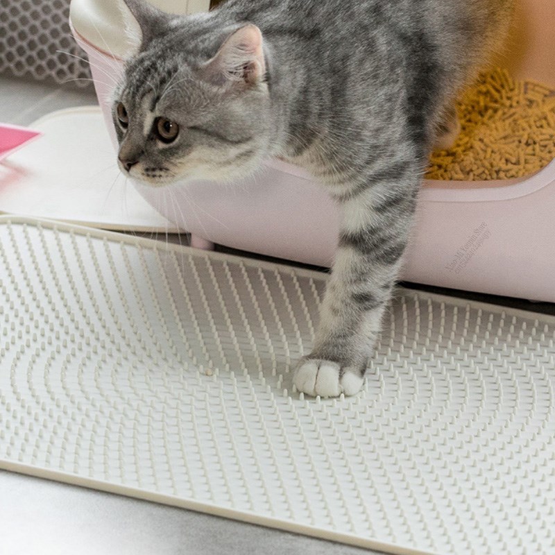 Xiaomi kæledyrsilikone sandpude kattemuld kattekuld fældermåtter vandtæt bundlag let rengøring kuldmåtter smart hjem: Default Title
