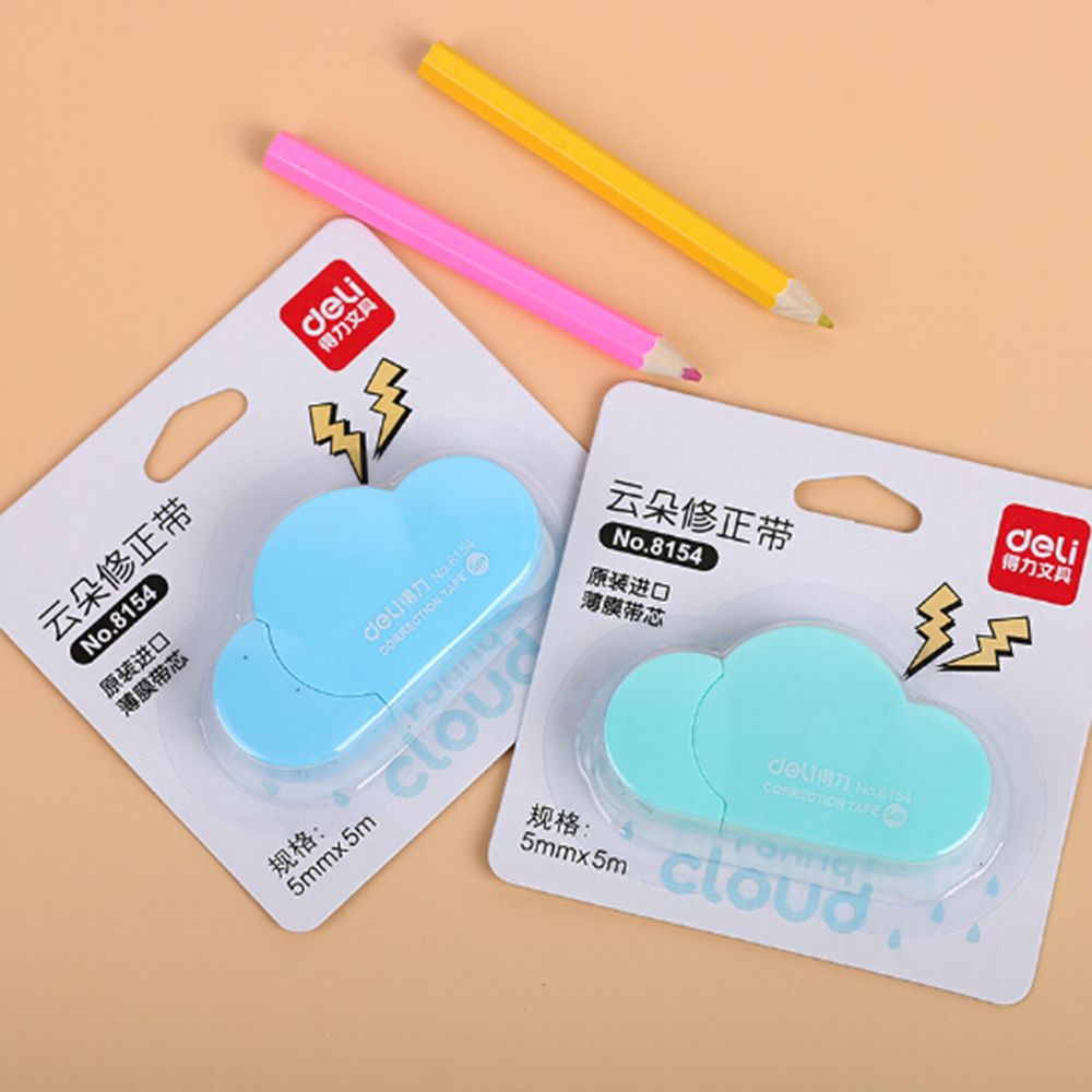 1 PC Kawaii Mini Clouds Correction Tape Altered Tools School Office Corrector Stationery For Kids Study