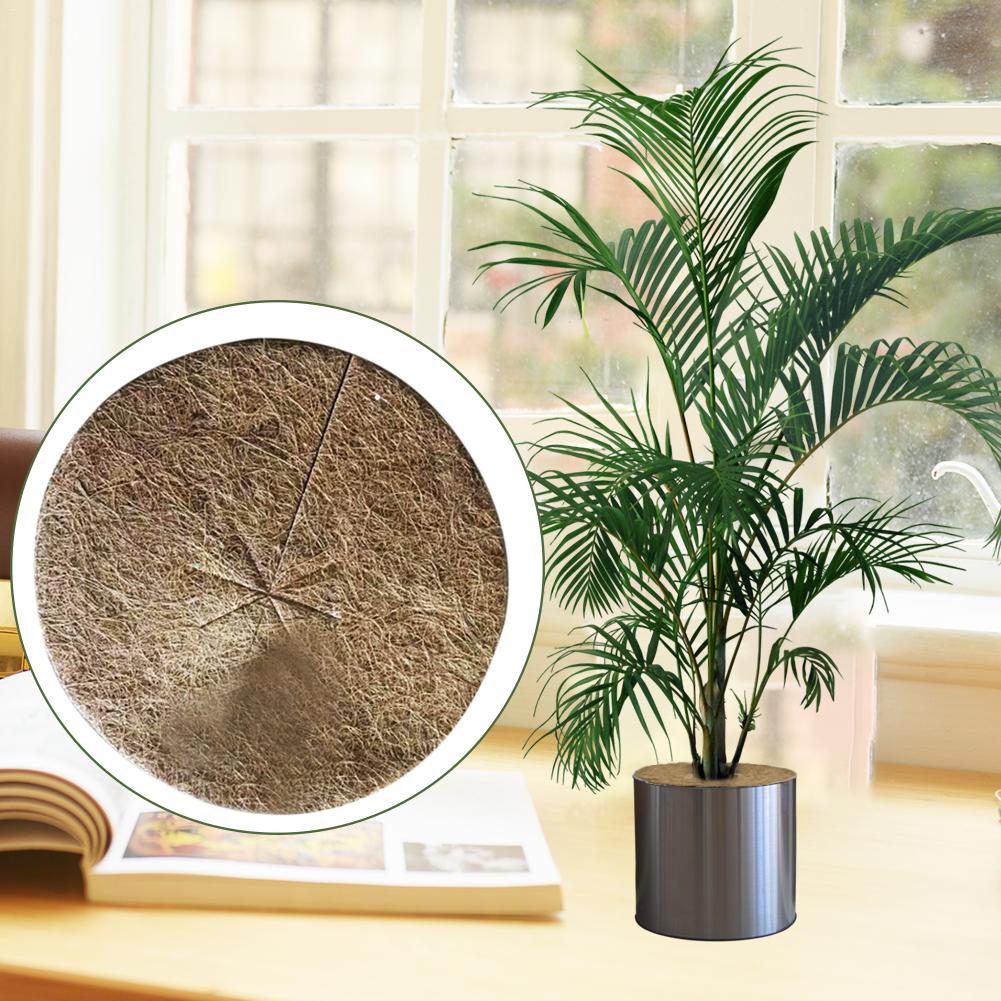 10PCS Winter Coconut Mulch Cover Root system Keep Warm Mulch Disc Plant Cover Coir Mat for Gardening