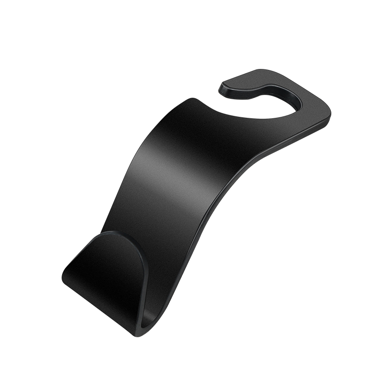 Gancho Universal para reposacabezas de asiento de coche, colgador de almacenamiento, organizador de asiento trasero de vehículo, accesorios de Interior de coche, 1/2/4 Uds.: Plata