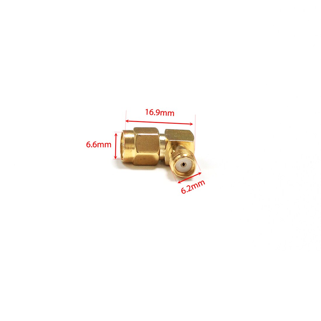 1pc sma macho plug para fêmea jack rf coaxial adaptador ângulo direito goldplated novo para wifi antena