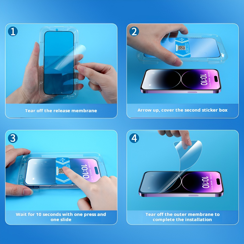 Suitable for Nubia Red Magic 9pro tempered film instant sticker box anti Red Magic 9pro+mobile phone film