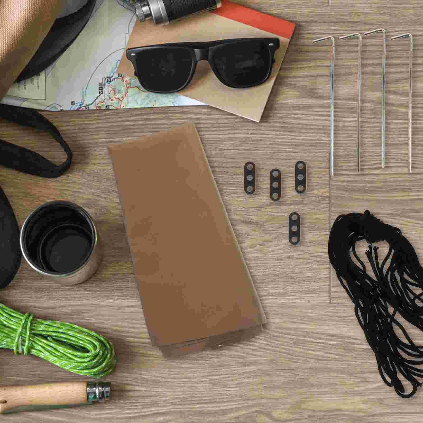 1 set campingmatte, faltbare matte, feuchtigkeitsbeständige matte, wasserdichtes picknickkissen