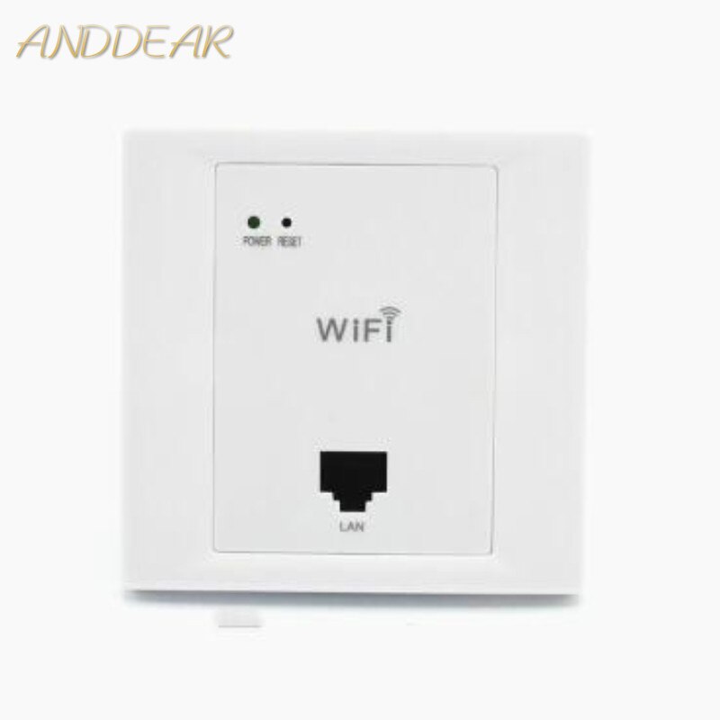 ANDDEAR Bianco Senza Fili WiFi in Parete AP di Alta Qualità Hotel Camere Wi-Fi Copertura mini montaggio a Parete AP router di Accesso punto