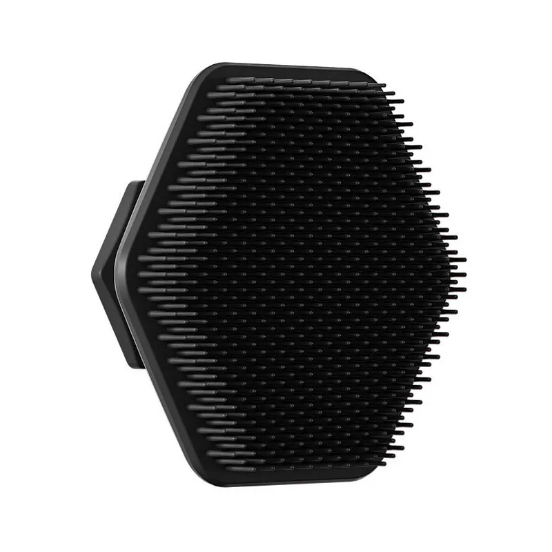 Silicon Scrubber Gezichtsborstel Scrubber Gezichtsreinigingsborstel Exfoliërende borstel Gezichtsreiniging Gezichtsreinigingsgereedschap: Roze