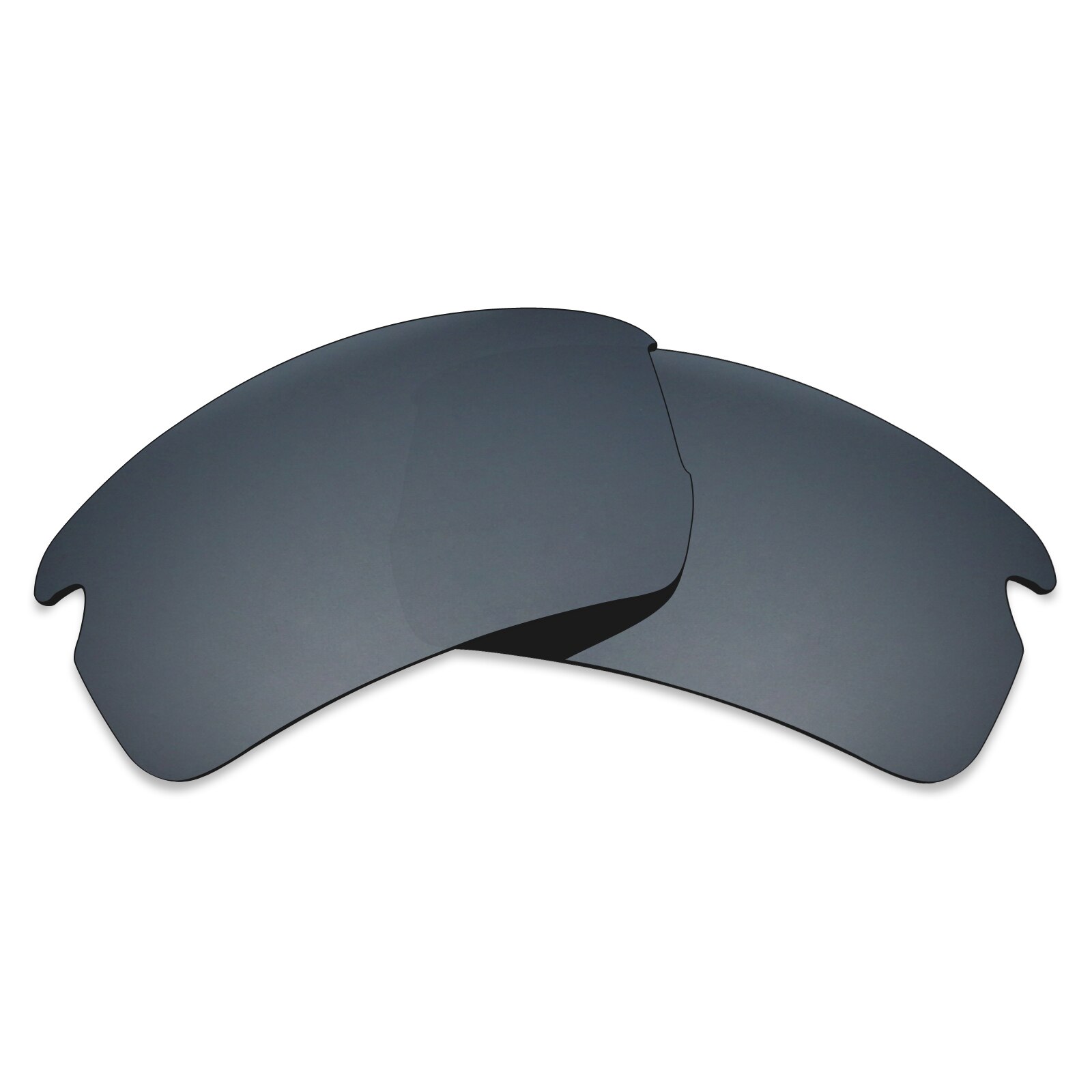 Mryok Polarized Replacement Lenses for-Oakley Flak 2.0 Asian Fit OO9271 Sunglasses Lenses(Lens Only) - Multiple Choices: Black Chrome