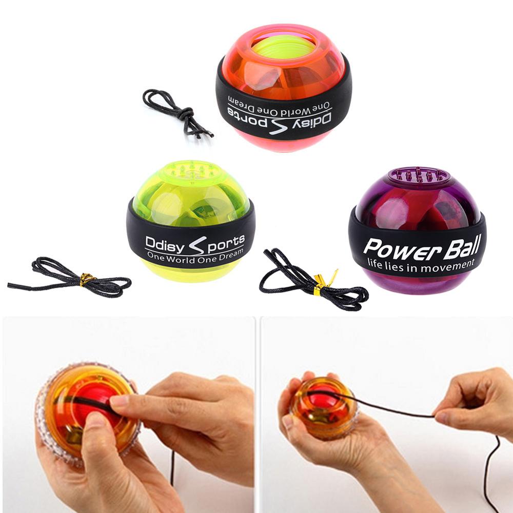 Wrist Muscle Trainer Relax Force Power Exercise Strengthen LED Ball Sport Tool