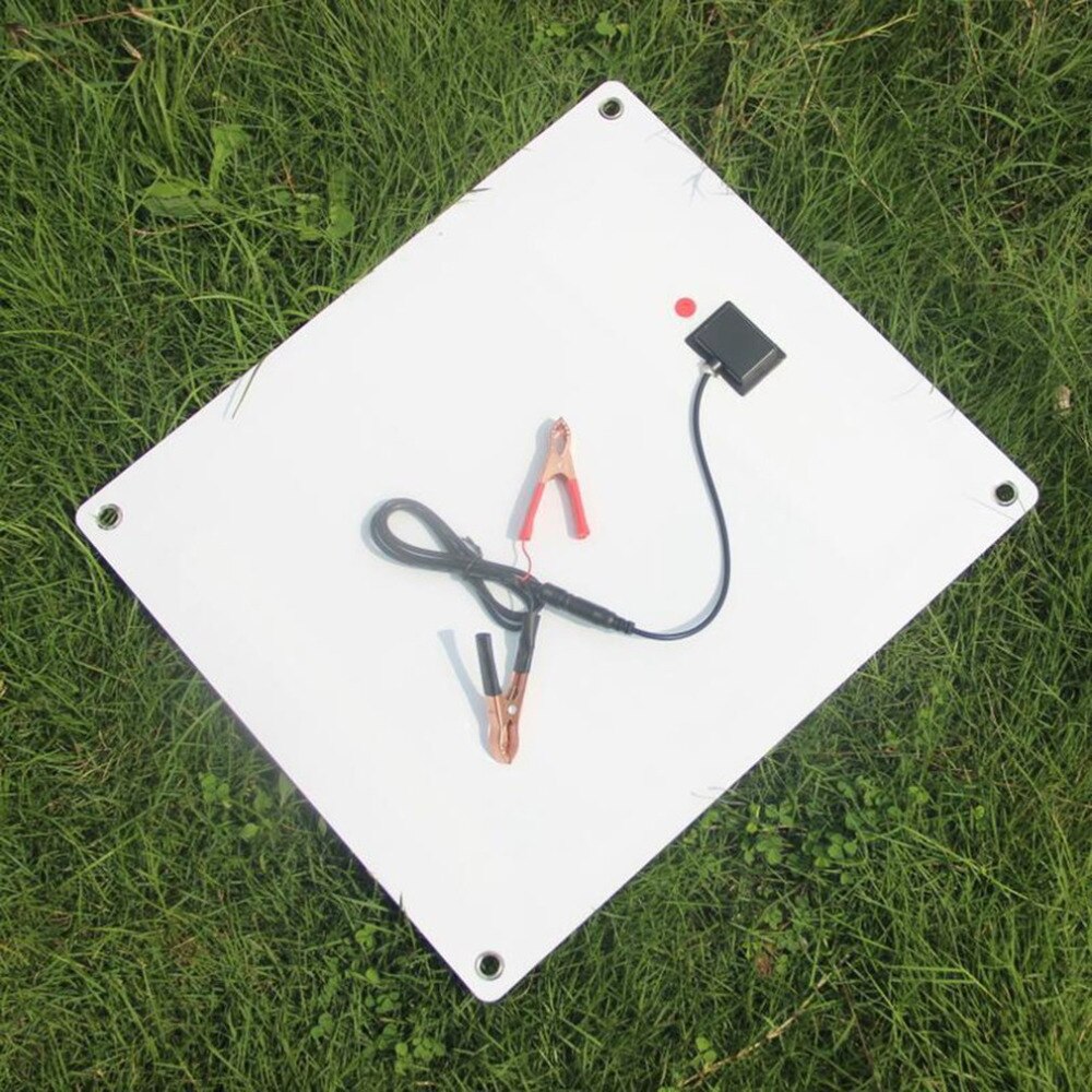 solar panel 30w solar system bateria 12v solar system for home Semi flexible High Efficiency Battery Charger For Car Boat